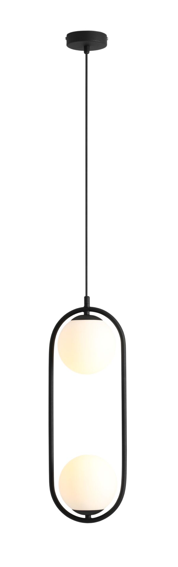 LAMPA WISZĄCA RIVA 2 BLACK 1086H1 ALDEX
