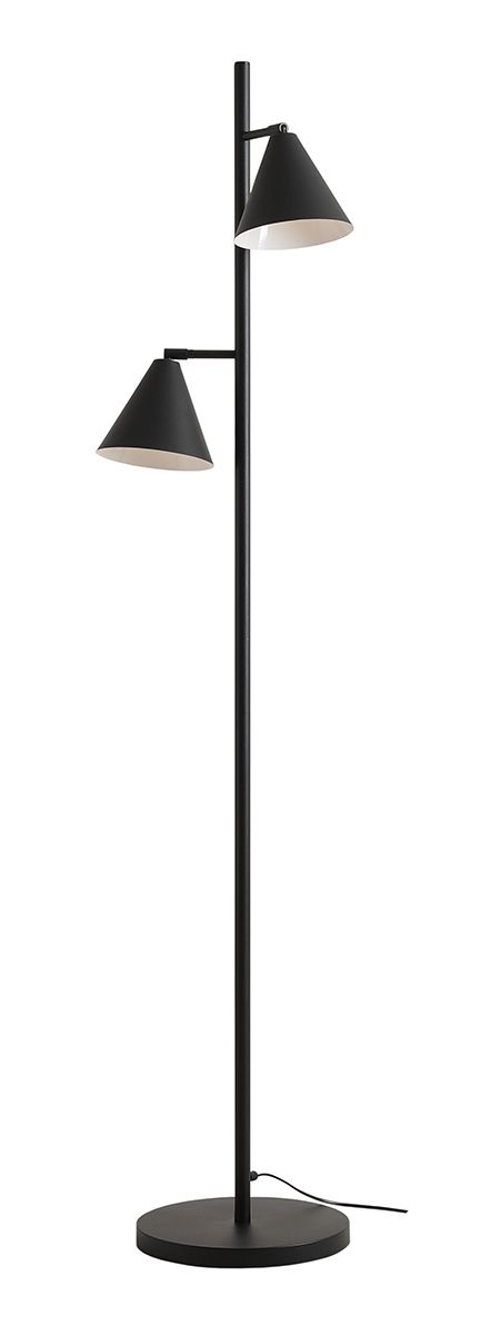 LAMPA STOJĄCA FORM 2 BLACK 1108A1_2 Aldex