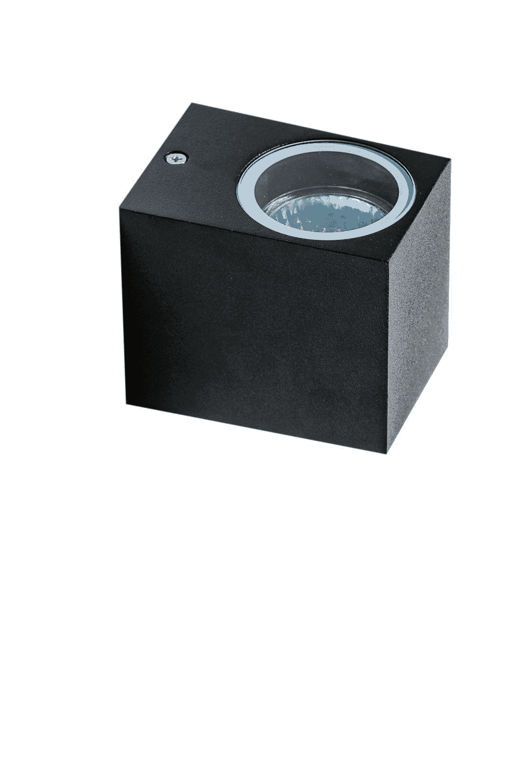 Kinkiet Rimini 1 Square (black) AZ4267 GU10 1x Max 35W IP54 METAL AZZARDO