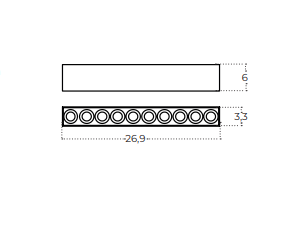 Plafon Tetris AZ6281 20W CCT DIMM biały AZZARDO