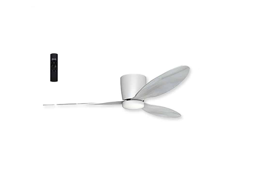 Lampa wisząca VENETI WH/OAK biała z pilotem AZ4447 Azzardo
