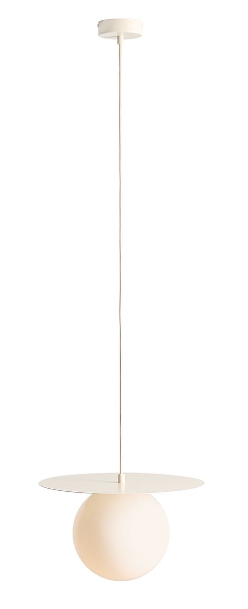 LAMPA WISZĄCA LOOP CREAM M 1125G9_M Aldex