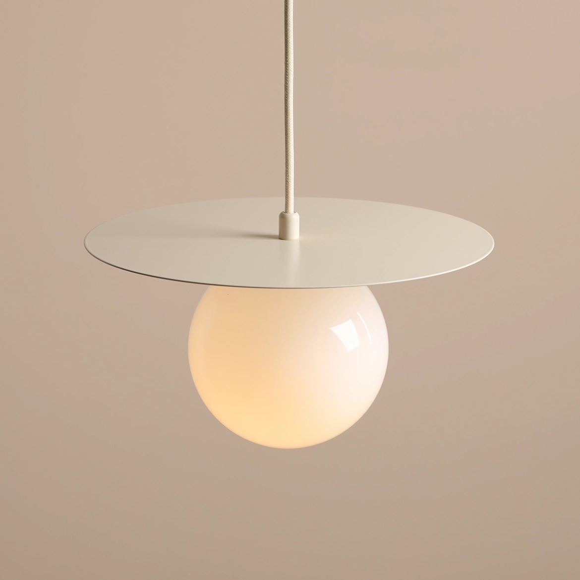 LAMPA WISZĄCA LOOP CREAM S 1125G9_S Aldex