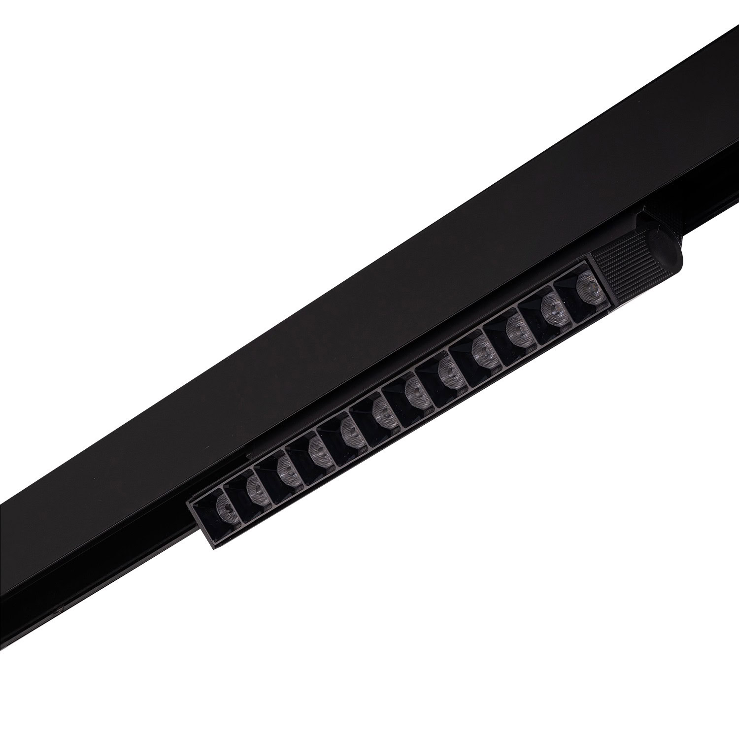 ALFA CYRUS TRACK MAGNETIC 2LINE 24W CCT SWITCH DIMM BK AZ6247 AZZARDO