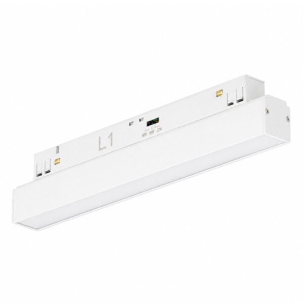 ALFA SAGA TRACK MAGNETIC 2LINE 12W CCT SWITCH DIMM WH AZ6498 AZZARDO