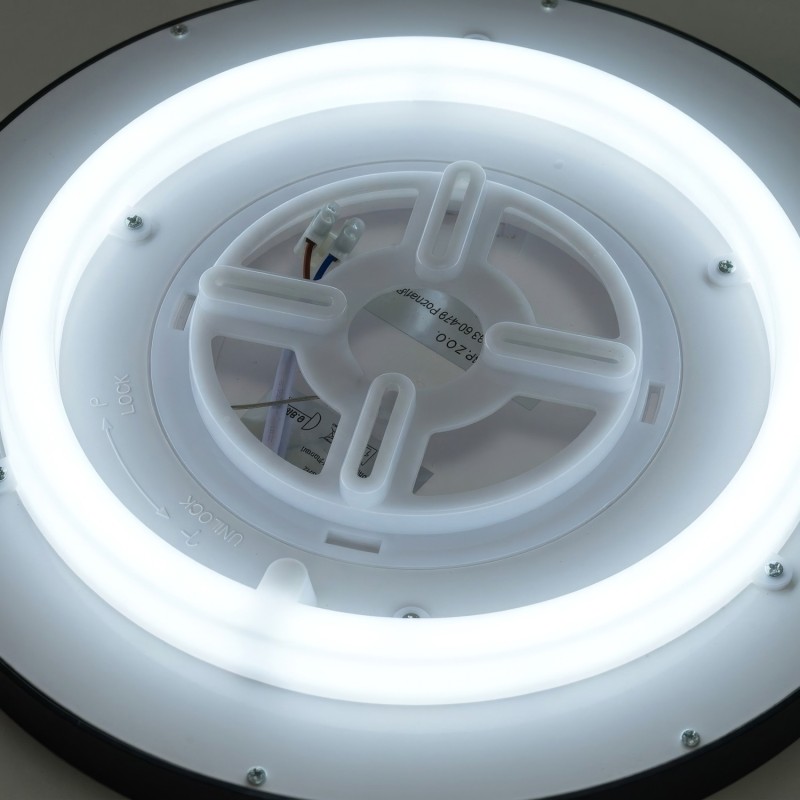 Plafon ARNOR 50 ROUND CCT (30W+20W) WH AZ6542 AZZARDO