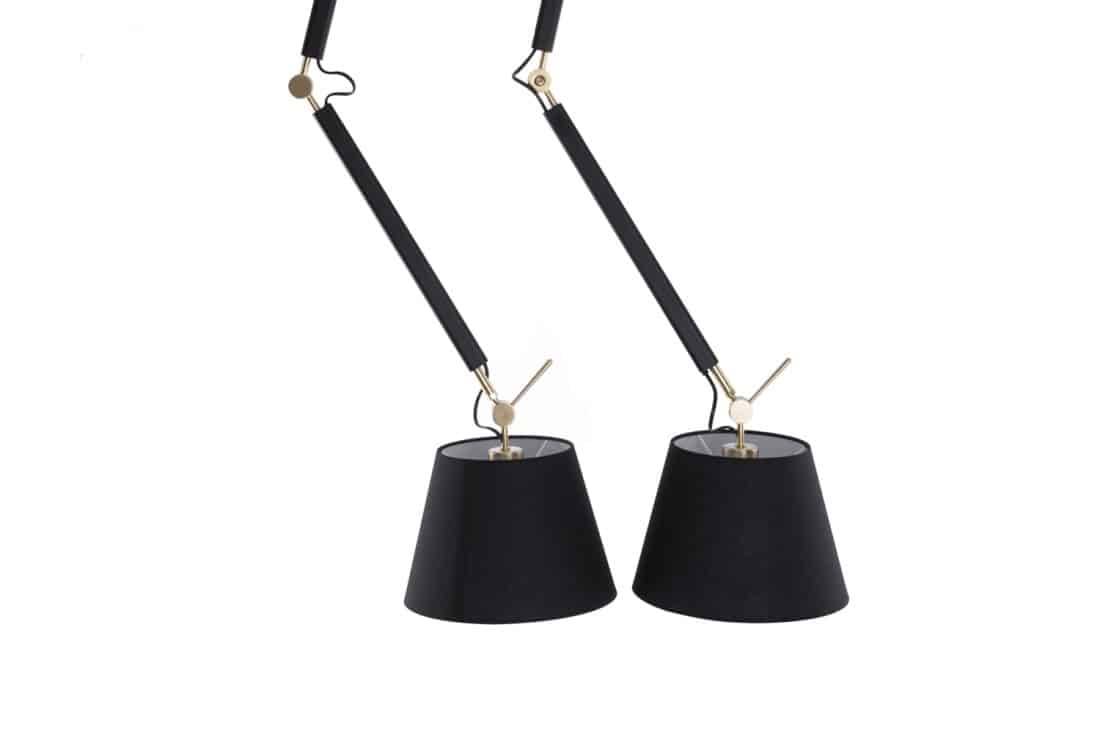 Lampa wisząca ZYTA 2 S PENDANT złota AZ4191+AZ2603+AZ2603 śr.36cm AZZARDO
