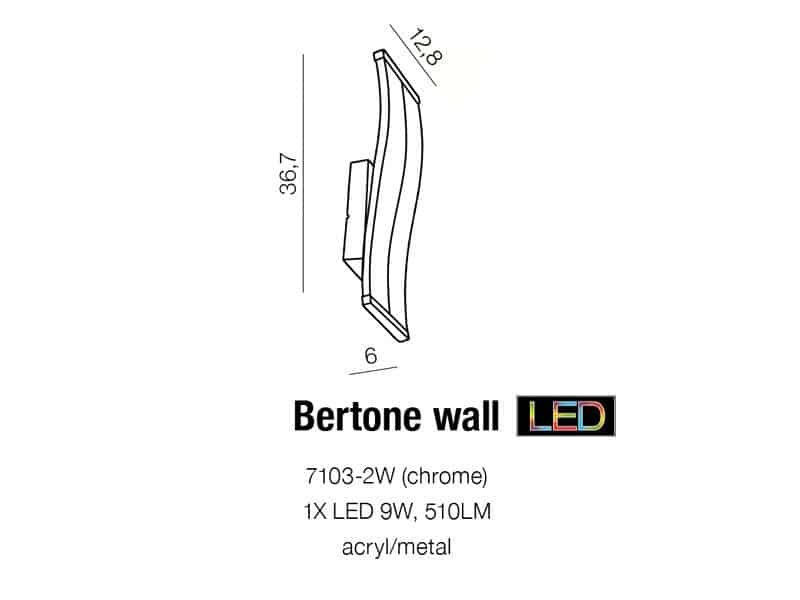 Kinkiet Bertone AZ1291 AZZARDO