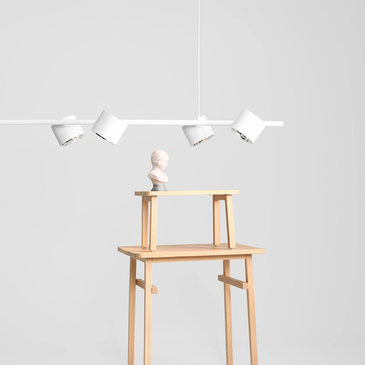 Lampa wisząca 6-PŁ BOT WHITE 1046K ALDEX
