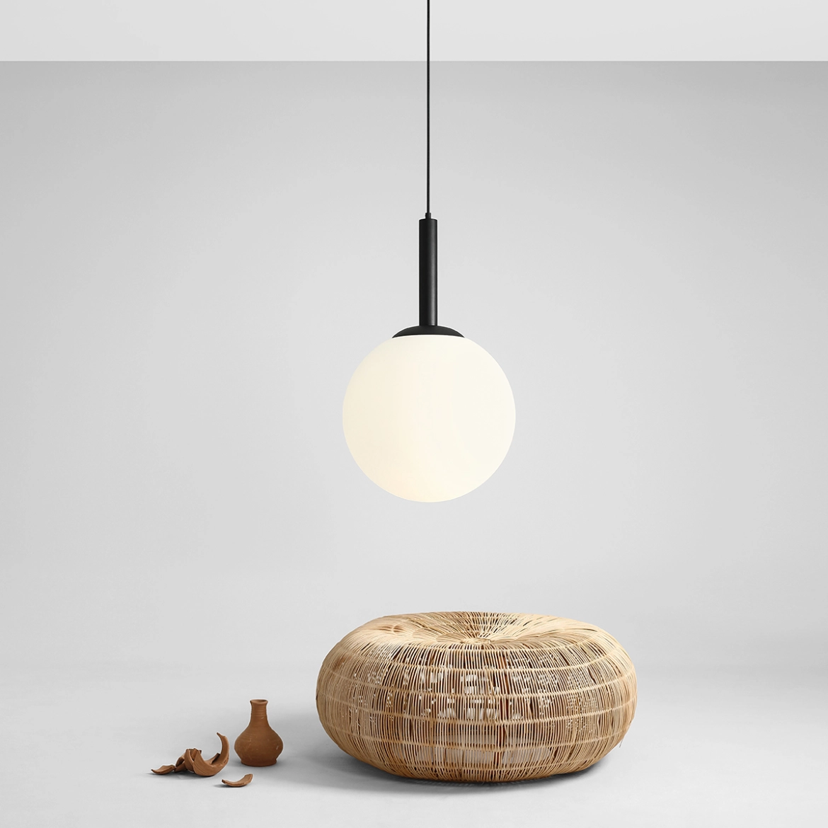 LAMPA WISZĄCA BOSSO GRANDE 40 BLACK 1087XL1 ALDEX