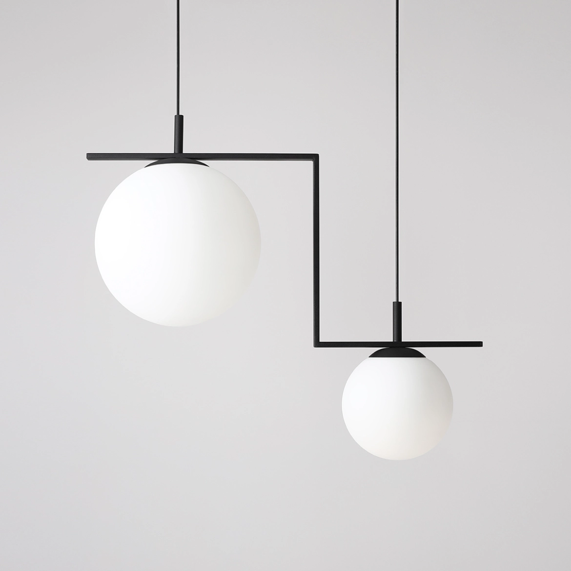 Lampa wisząca ZAC 2 black 1038H1_2 ALDEX