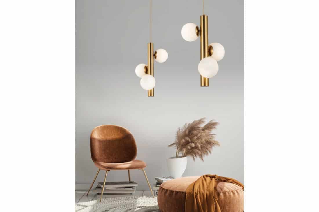 Lampa wisząca Cortega (gold) AZ4425 AZZARDO