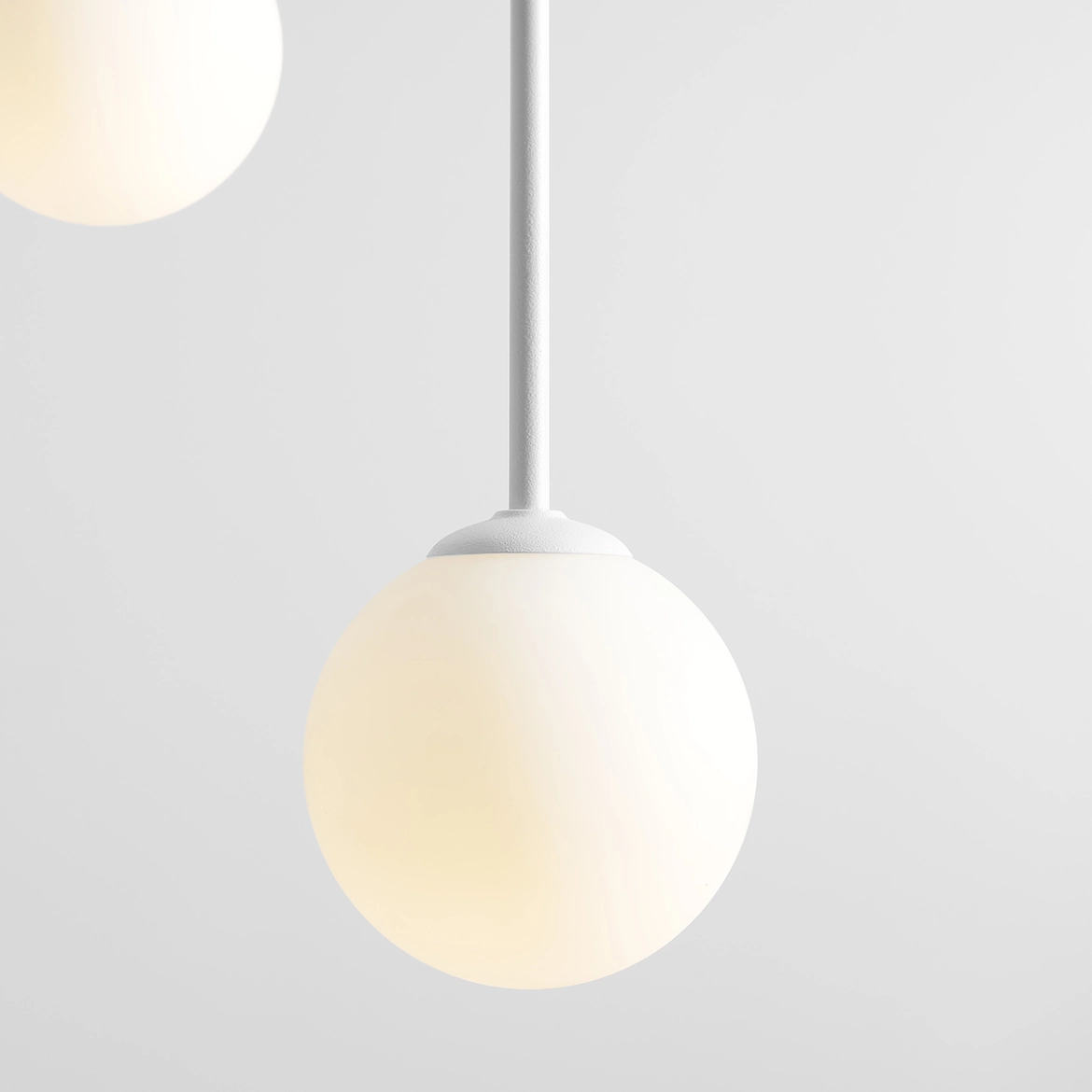 LAMPA WISZĄCA BOSSO 3 RING WHITE 1087E_R ALDEX