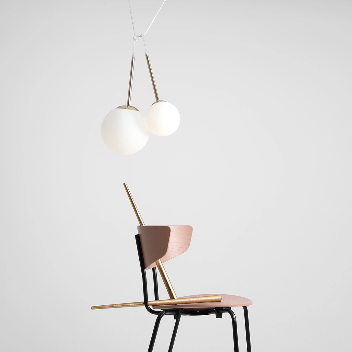 LAMPA WISZĄCA BOSSO MINI 20 GOLD 1087XS30 ALDEX