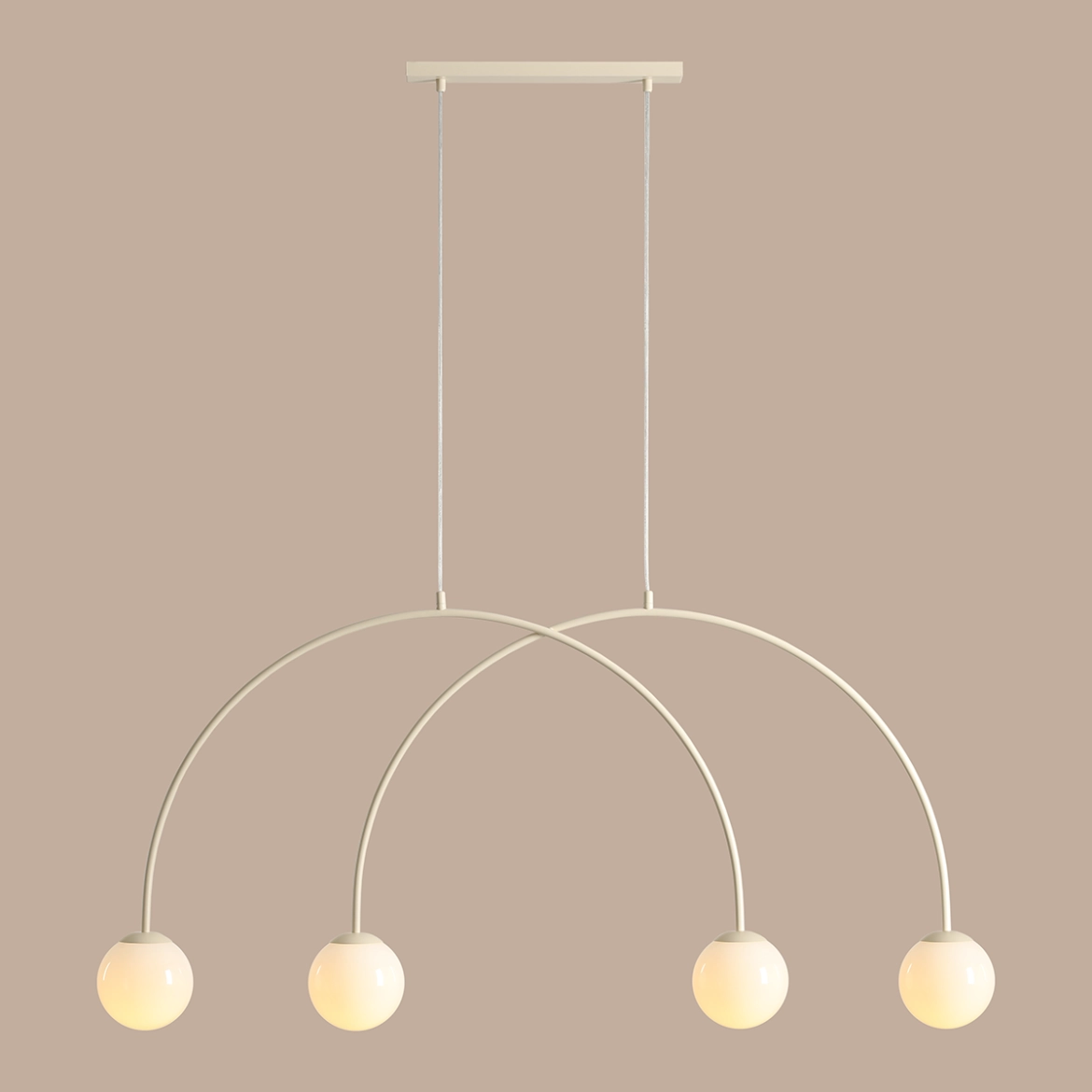 Lampa Wisząca Una 4 Kremowy S 1116L9_S Aldex