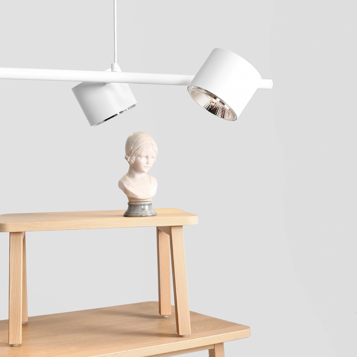 Lampa wisząca 6-PŁ BOT WHITE 1046K ALDEX