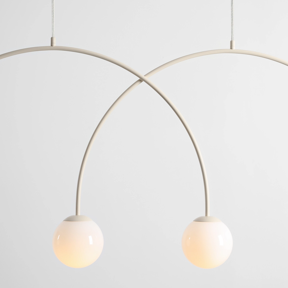 Lampa Wisząca Una 4 Kremowy L 1116L9_L Aldex