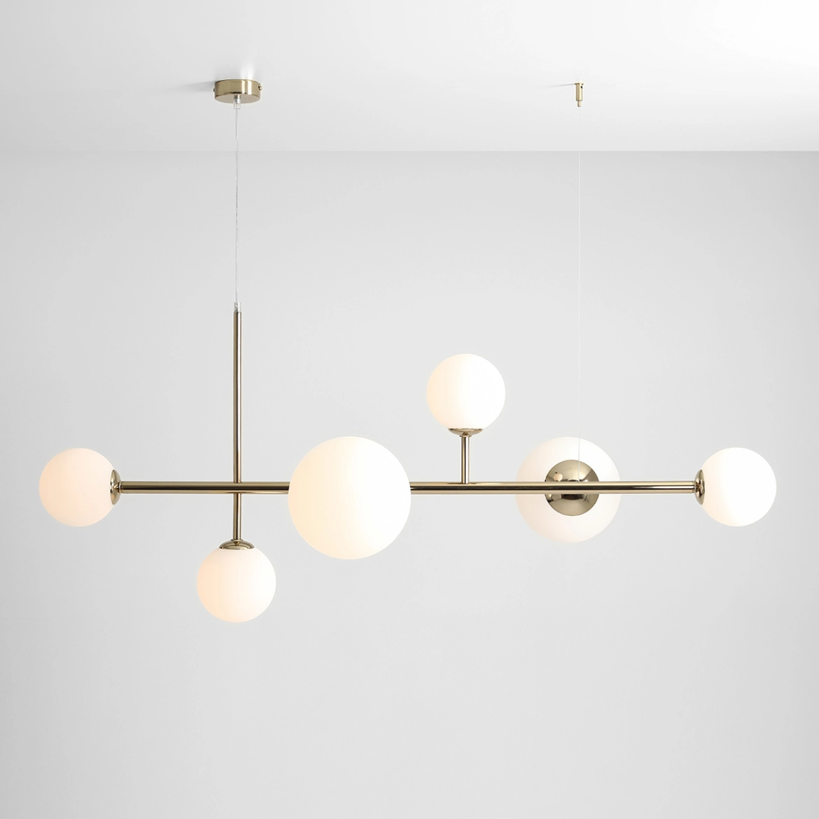 Lampa wisząca DIONE 6 gold 1092K30 ALDEX