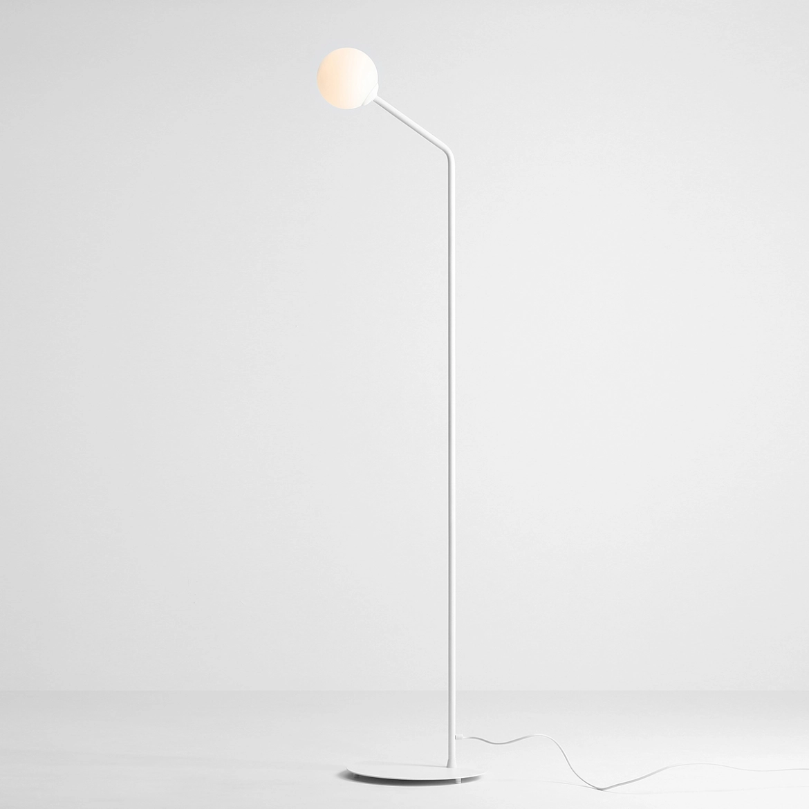 Lampa podłogowa PURE WHITE 1064A ALDEX