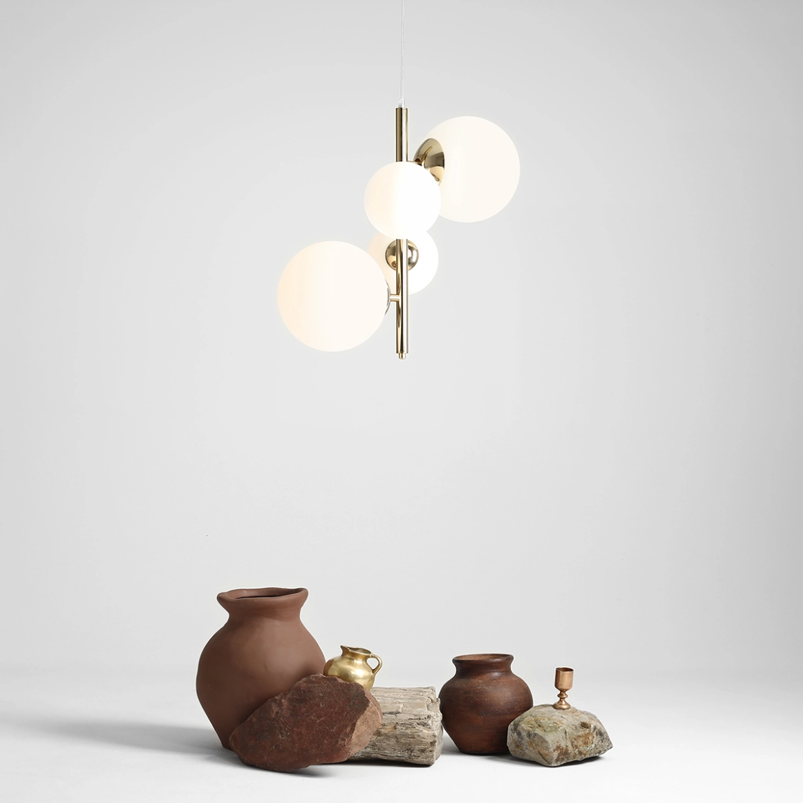 Lampa wisząca BLOOM 4 GOLD 1091L30 ALDEX
