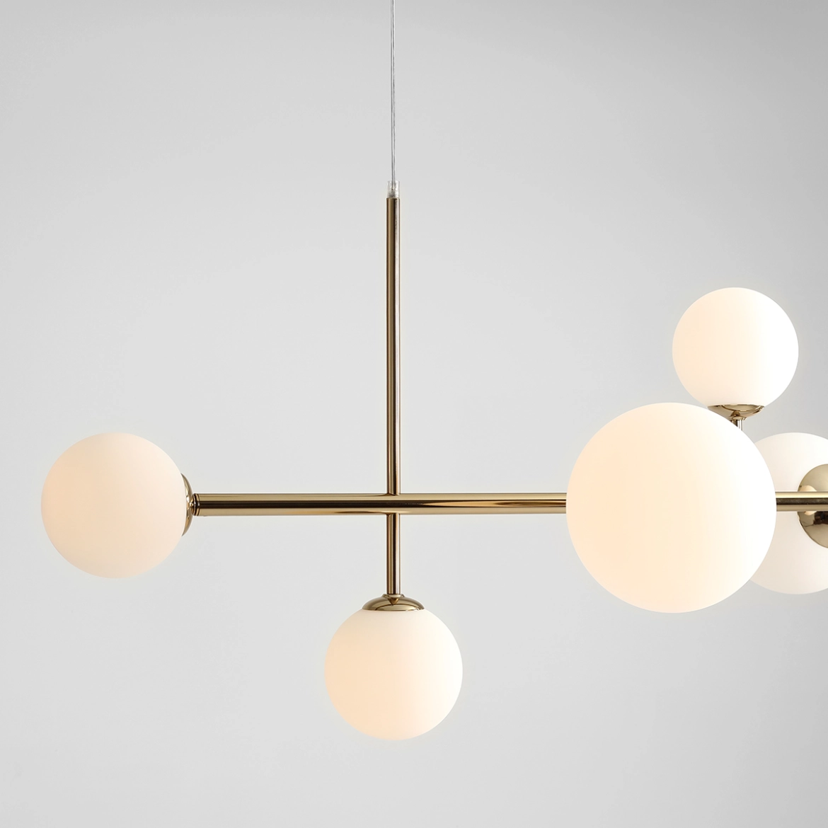 Lampa wisząca DIONE 6 gold 1092K30 ALDEX