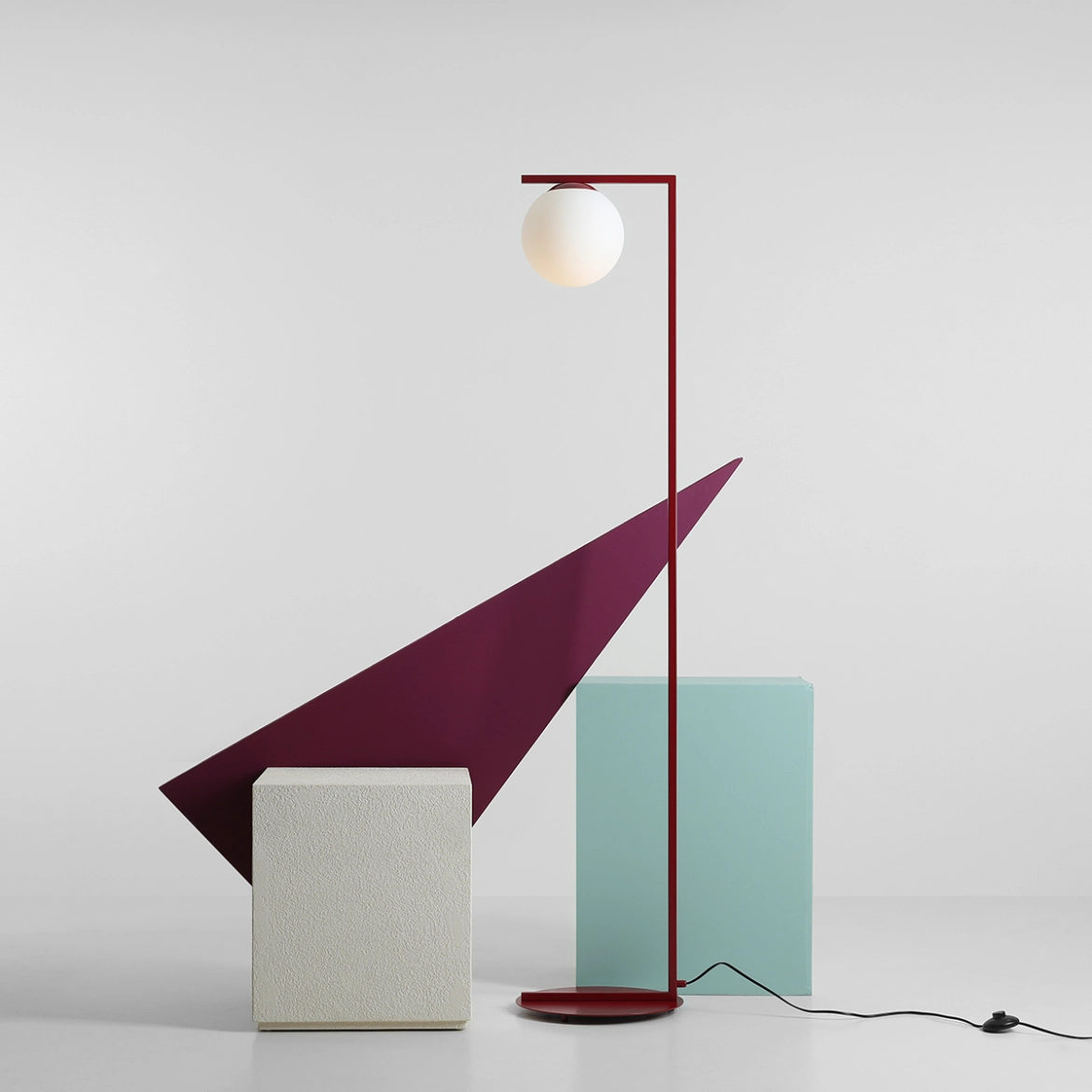 Lampa Stojąca Zac Bordowy 1038A15_1 Aldex