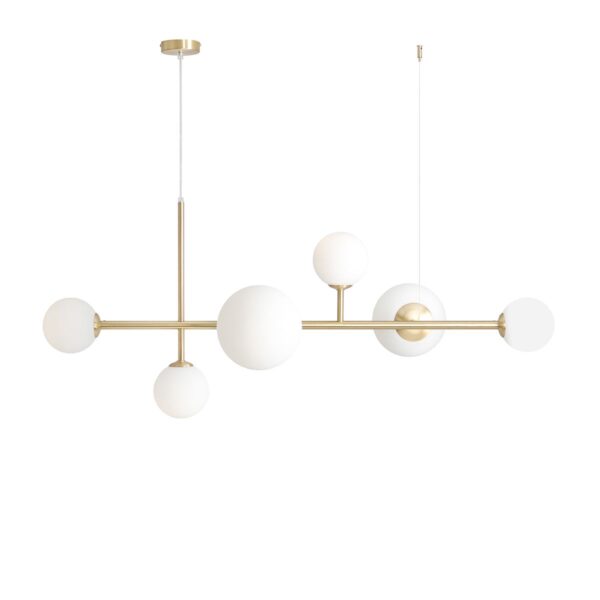 Lampa wisząca DIONE brass 1092K40 ALDEX