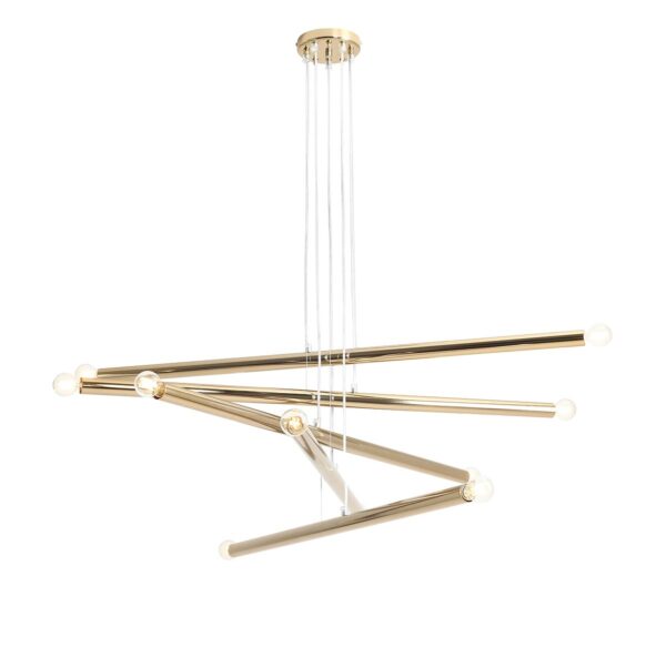LAMPA WISZĄCA TUBO 10 GOLD 1072M30 ALDEX