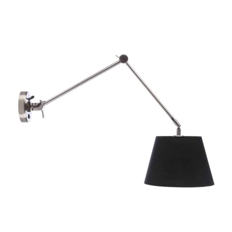 Kinkiet ADAM WALL S black AZ1843+AZ2603 śr. 36cm AZZARDO