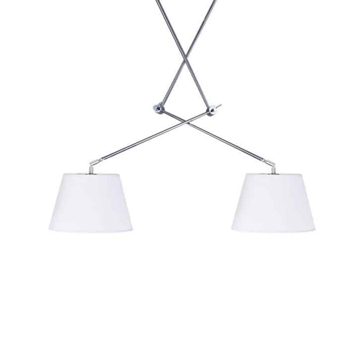 Lampa wisząca ADAM 2S PENDANT white AZ1842+AZ2588 śr.30cm AZZARDO