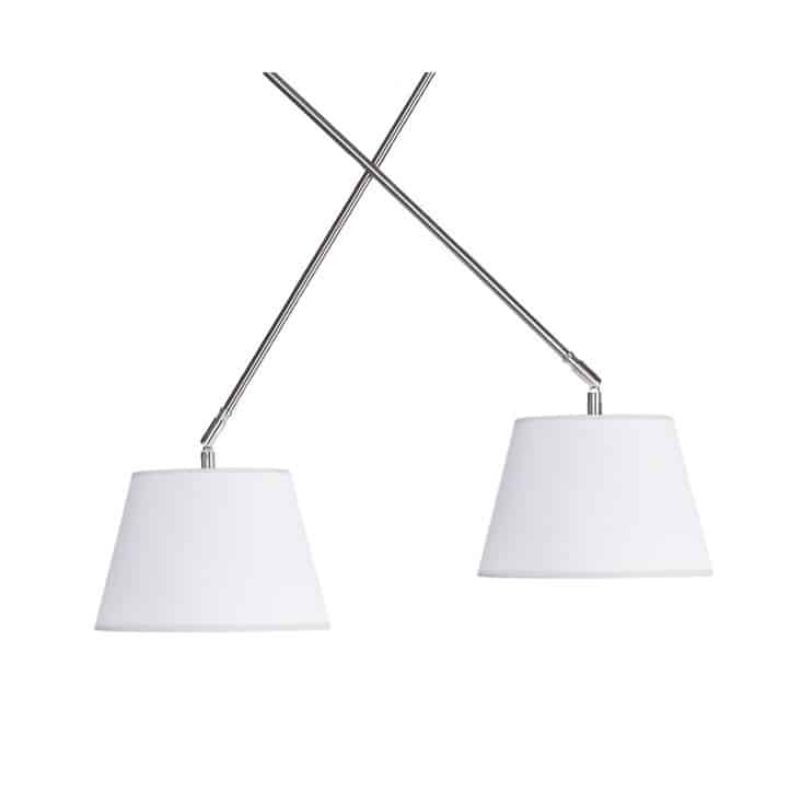 Lampa wisząca ADAM 2S PENDANT white AZ1842+AZ2588 śr.30cm AZZARDO