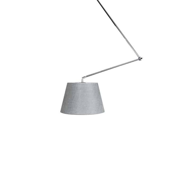 Lampa wisząca ADAM S PENDANT grey AZ1841+AZ2604 śr.36cm AZZARDO
