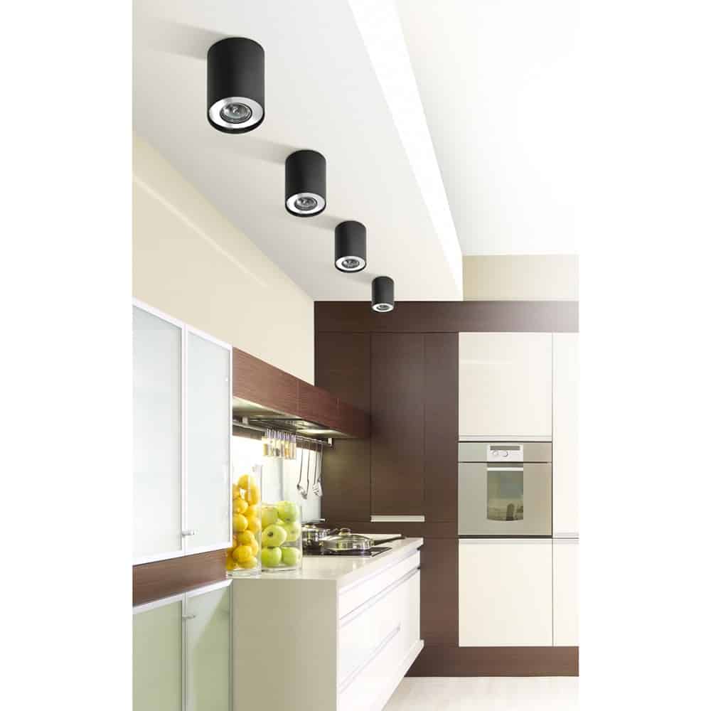 Plafon NEOS 1 AZ0708 Black/Chrom AZZARDO