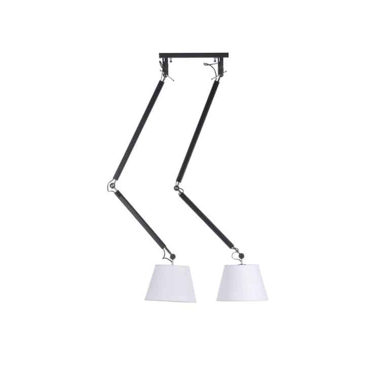 Lampa wisząca ZYTA 2 S PENDANT white AZ1846+AZ2602 śr.26cm AZZARDO