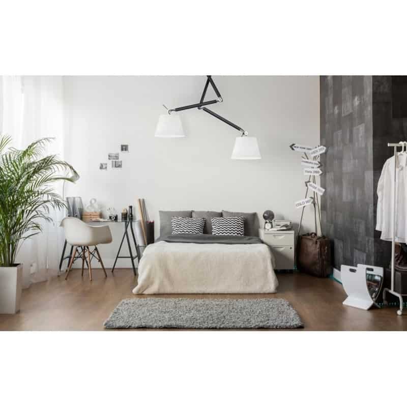 Lampa wisząca ZYTA 2 S PENDANT white AZ1846+AZ2602 śr.26cm AZZARDO
