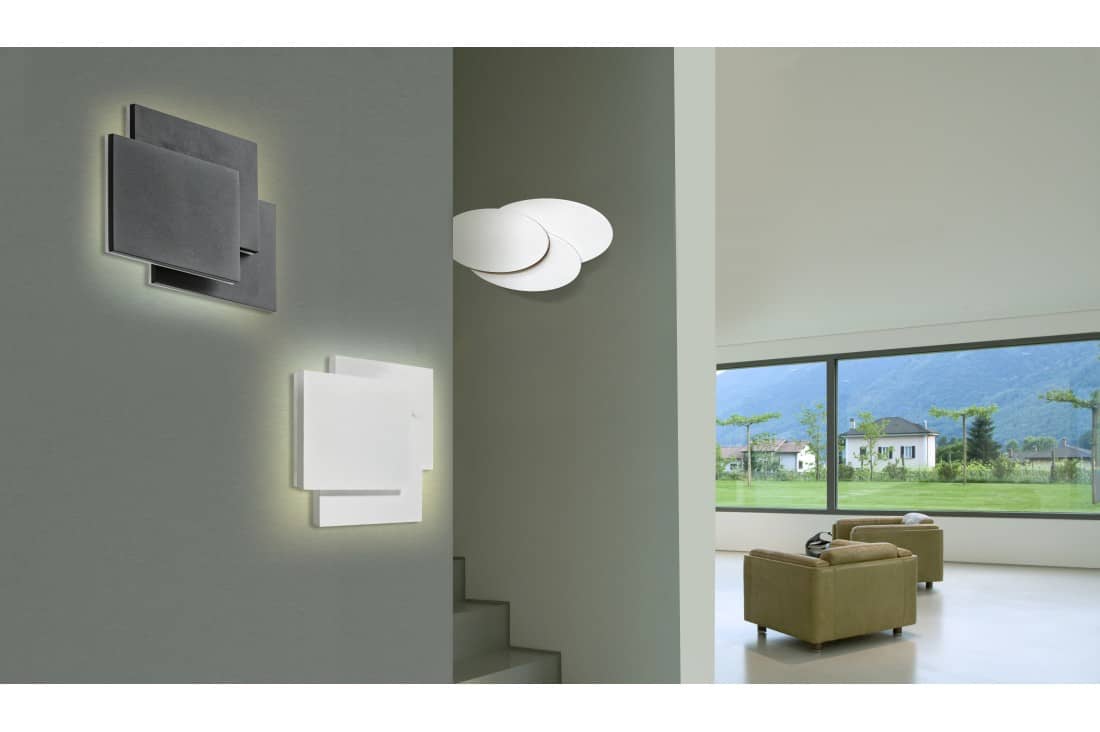 Kinkiet Clover oval (white) AZ2998 AZZARDO