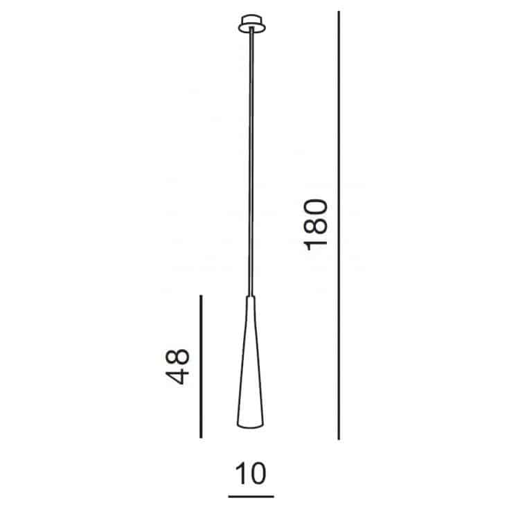 Lampa wisząca CHEMICAL AZ0998 AZZARDO