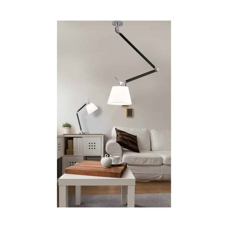 Lampa wisząca ZYTA S PENDANT white AZ1845+AZ2599 śr.20cm AZZARDO