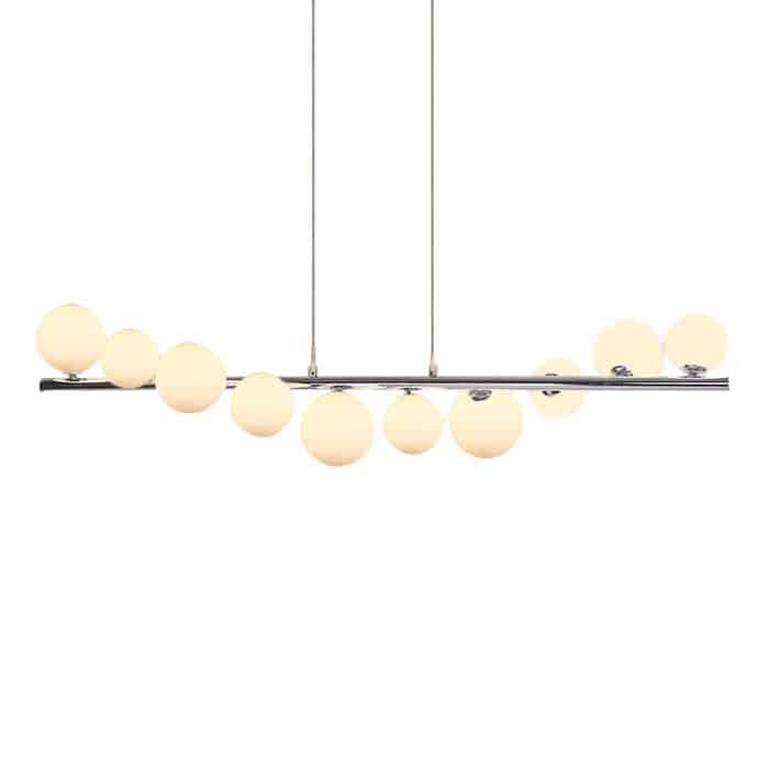Lampa wisząca SYBILLA 10 PENDANT chromowana AZ2100 Azzardo
