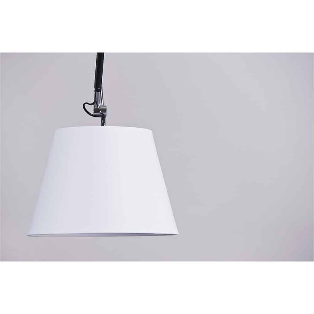 Lampa podłogowa ZYTA FLOOR white AZ1849+AZ2588 śr.30cm AZZARDO