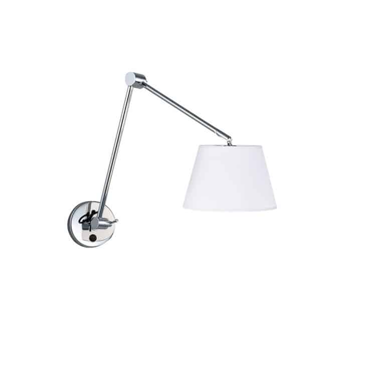 Kinkiet ADAM WALL S WHITE AZ1843+AZ2602 śr. 26cm AZZARDO