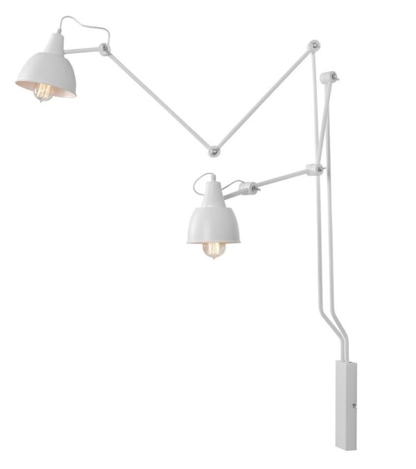 Kinkiet AIDA WHITE większy 814D ALDEX
