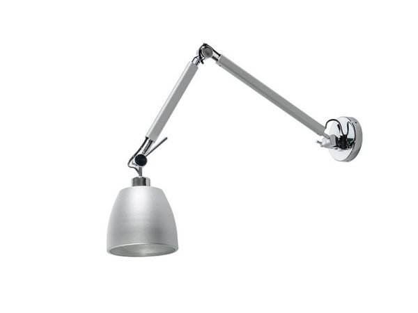 Kinkiet ZYTA WALL S ALU aluminium AZ2295+AZ2593 śr.18cm AZZARDO