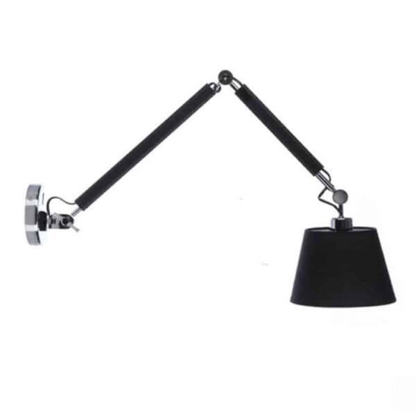 Kinkiet ZYTA WALL S black AZ1844+AZ2603 śr.36cm AZZARDO