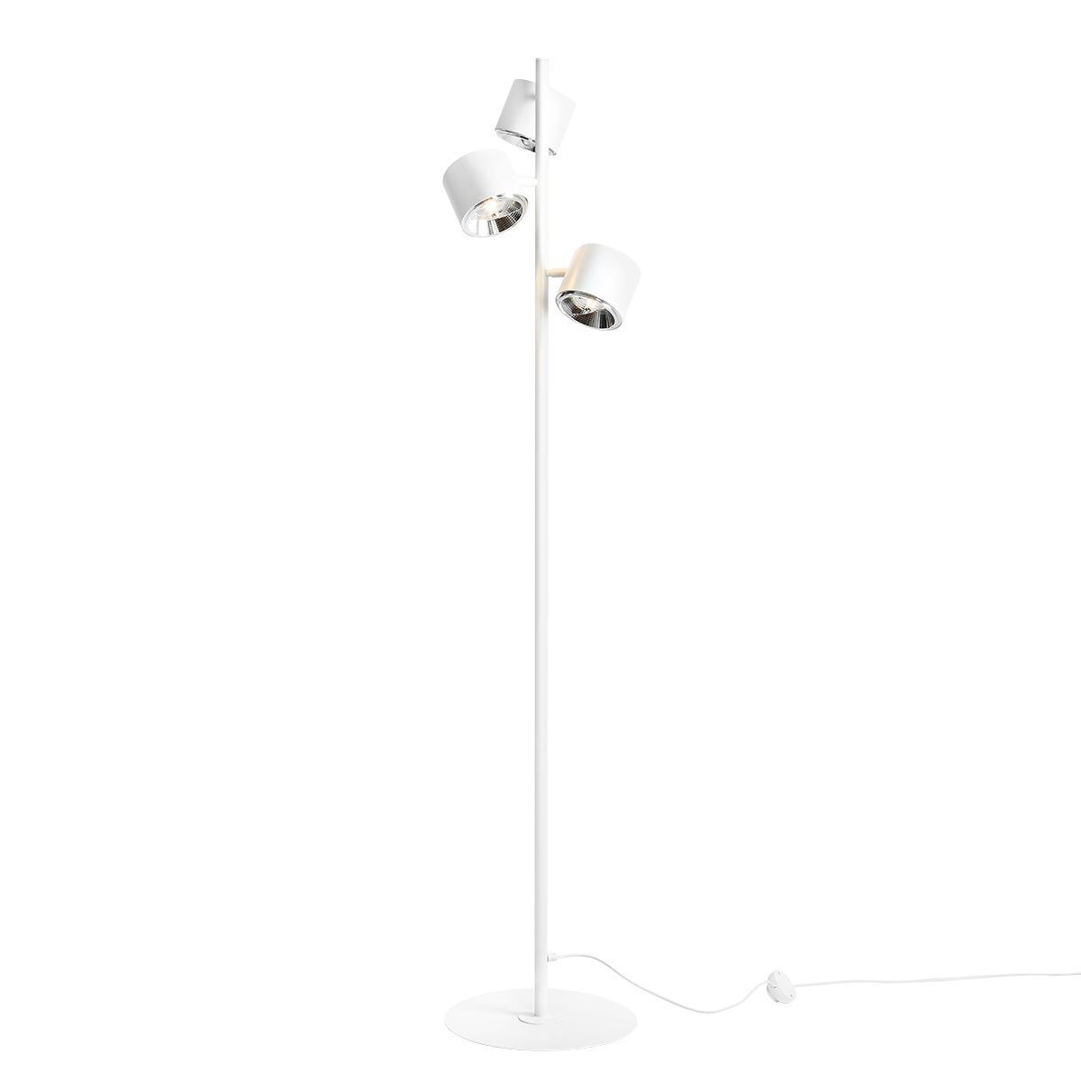 LAMPA PODŁOGOWA 3 PŁ. BOT WHITE 1046A ALDEX