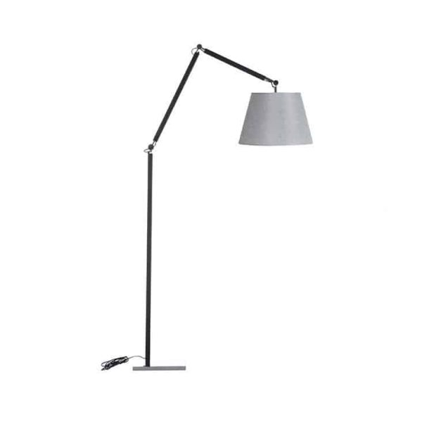 Lampa podłogowa ZYTA FLOOR grey AZ1849+AZ2583 śr.30cm AZZARDO