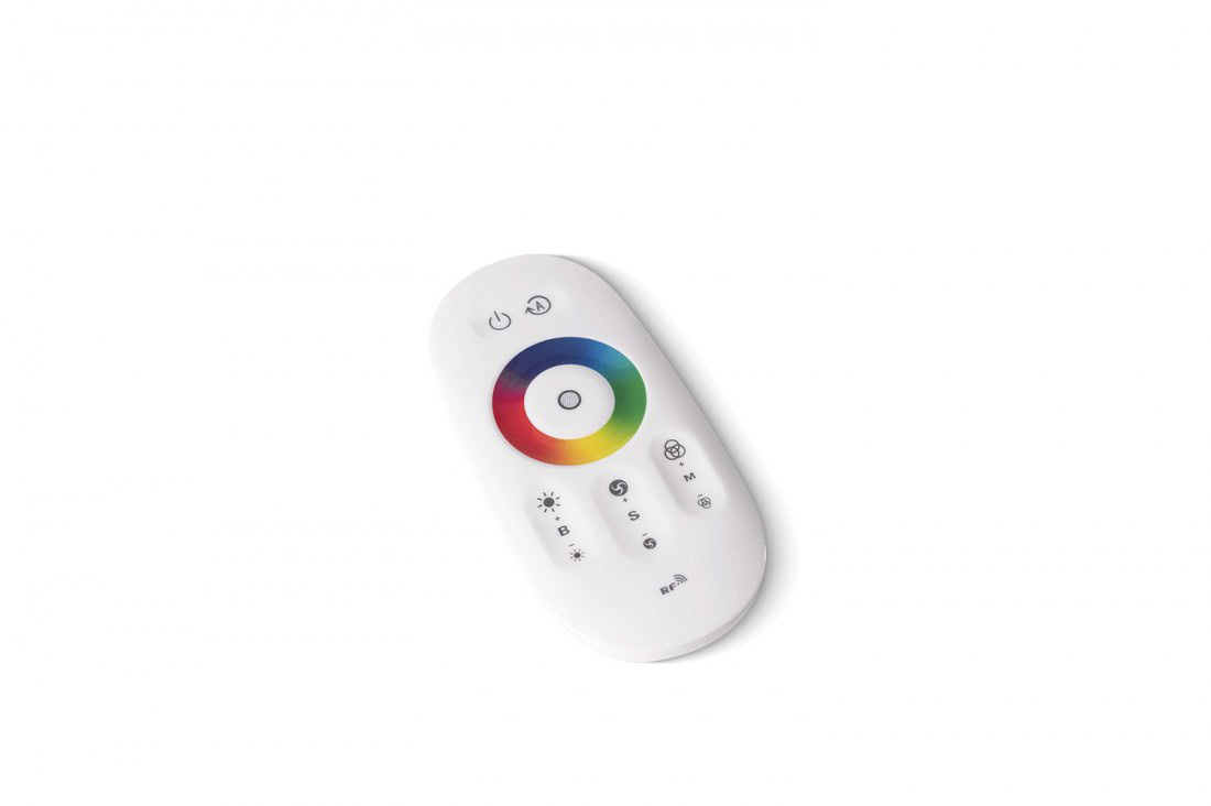 Lampa podłogowa JOHNNY RGB FLOOR biała z pilotem AZ4755 Azzardo