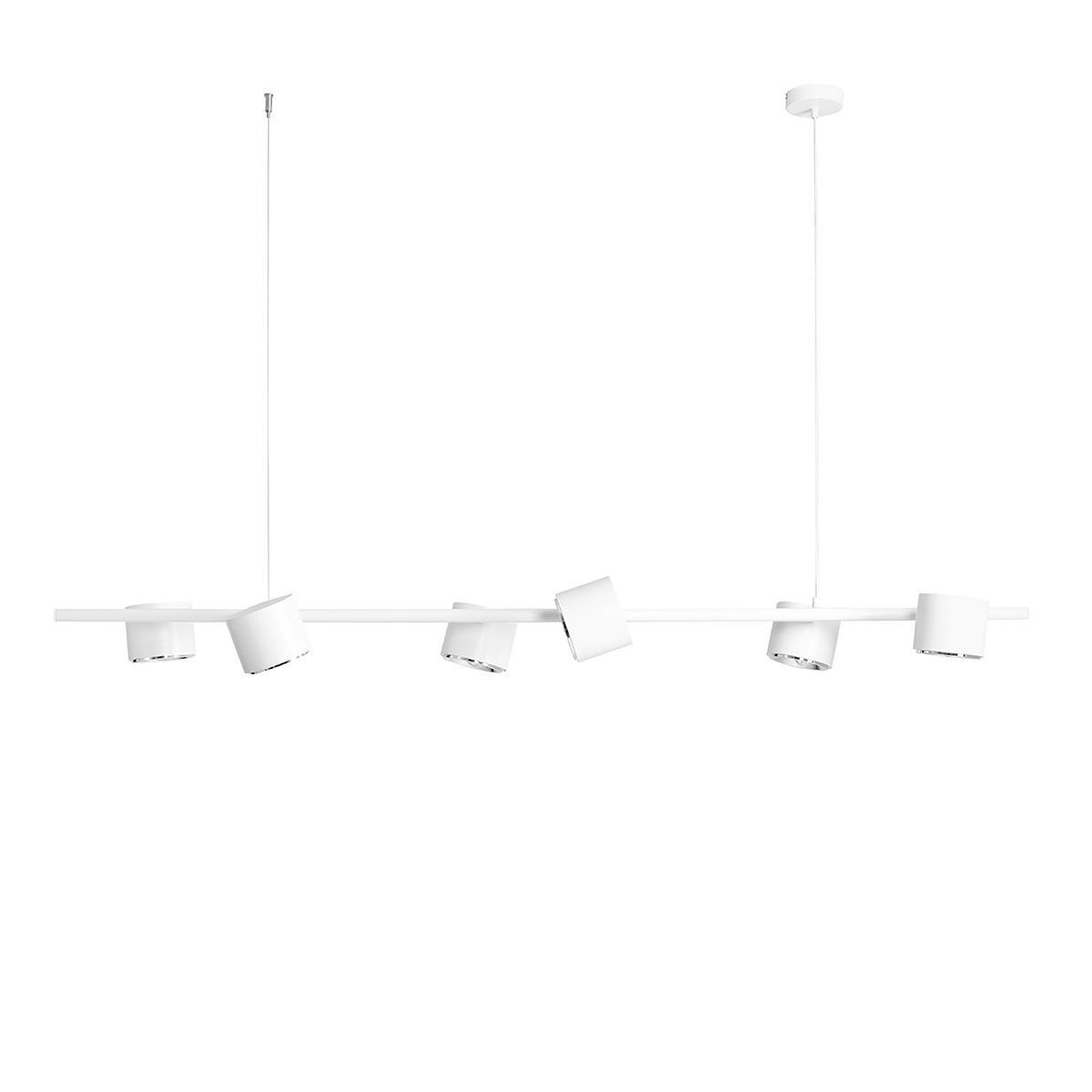 Lampa wisząca 6-PŁ BOT WHITE 1046K ALDEX