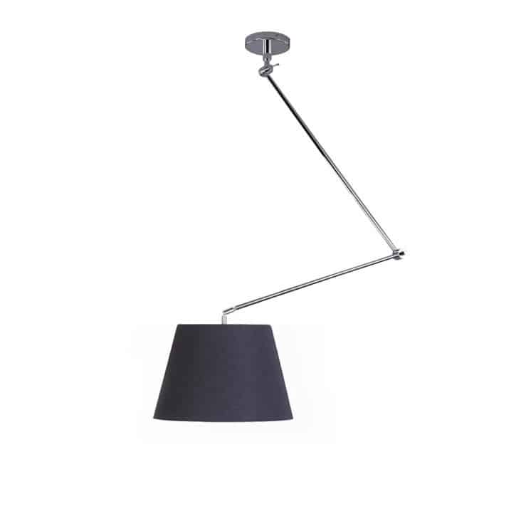 Lampa wisząca ADAM S PENDANT black AZ1841+AZ2586 śr.30cm AZZARDO