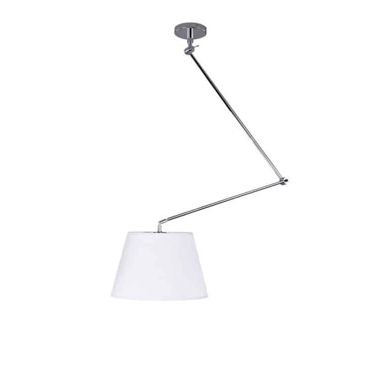Lampa wisząca ADAM S PENDANT white AZ1841+AZ2588 śr.30cm AZZARDO